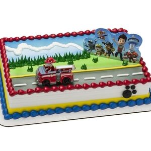 Paw Patrol Themed Cake Topper